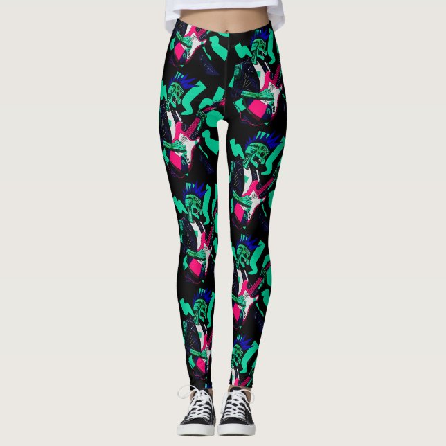 Leggings Rester électrique (Devant)