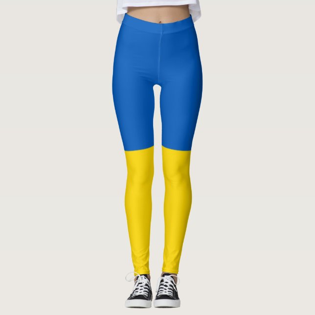LEGGINGS RESTEZ AVEC L'UKRAINE ! (Devant)