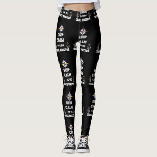 Leggings Restez Calmes, Je Suis Le Directeur De La Croisiè