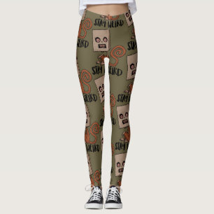 Leggings Restez Étrange Singe De Sacoche