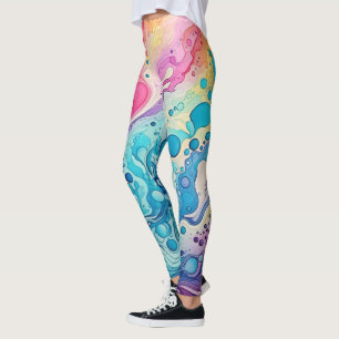 Leggings Rétro Hippsychedelique 70s 60s Hip