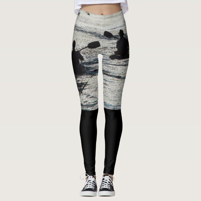 Leggings Rêve de kayak (Devant)