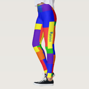 Leggings Revêtement de surface composée texturée avec résis