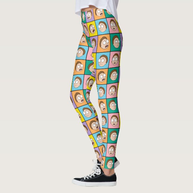 Leggings RICK ET MORTY™| Morty's Moods (Gauche)