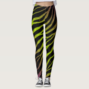 Leggings Ripped SpaceTime Stripes