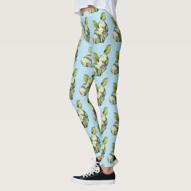 Leggings Rock Wen birds Nouvelle-Zélande (Gauche)