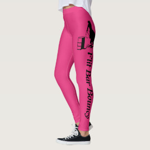 Leggings Rodeo Cowgirl Barrel Racer Nom personnalisé du ch