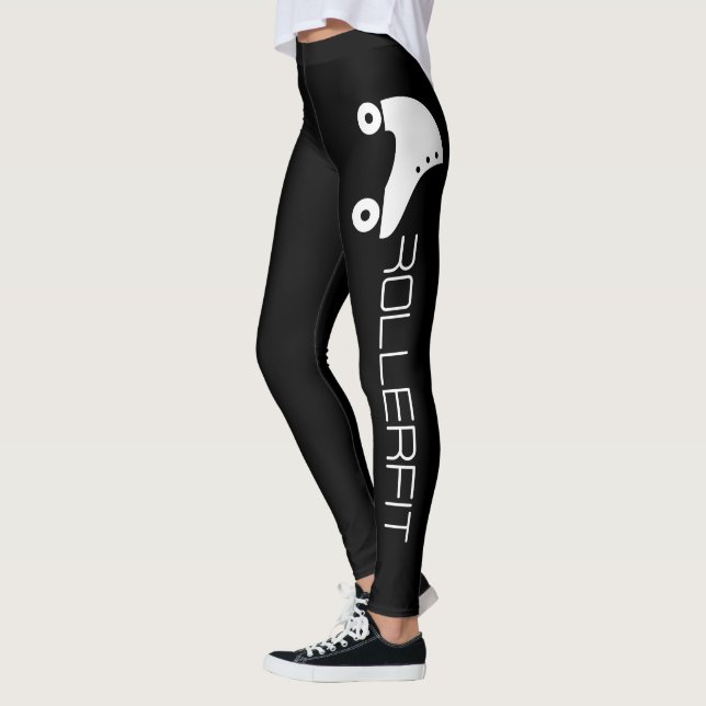 Leggings RollerFit - Légendes noires (Gauche)