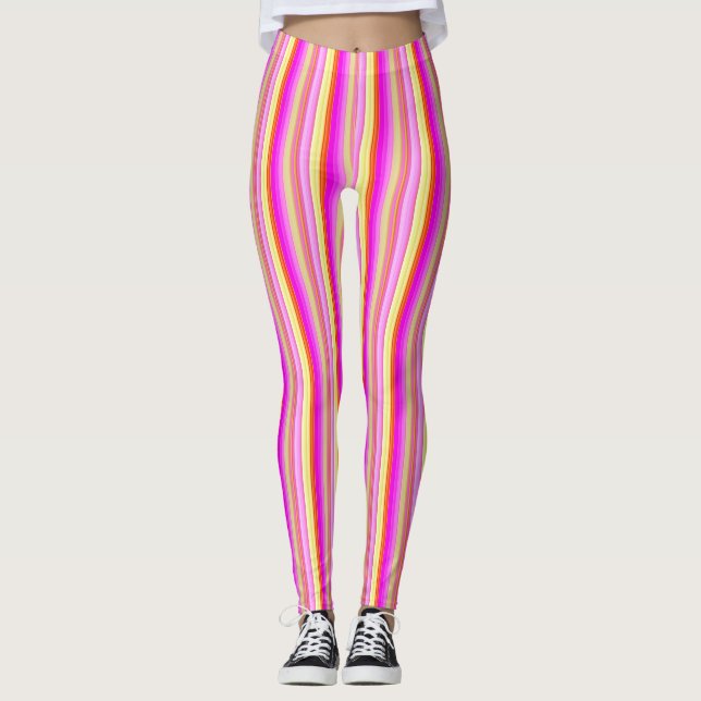 Leggings - Rosa Sonnenuntergang (Vorderseite)