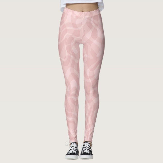Leggings rose (Devant)