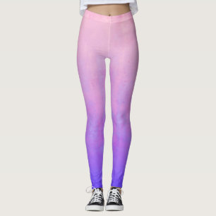 Leggings Rose Bleu rustique ombre