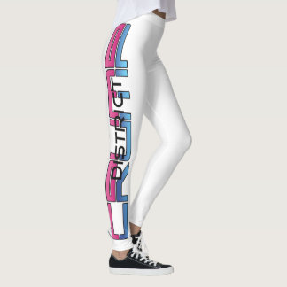 LEGGINGS ROSE/BLEUE - LÉGUMES BLANCS