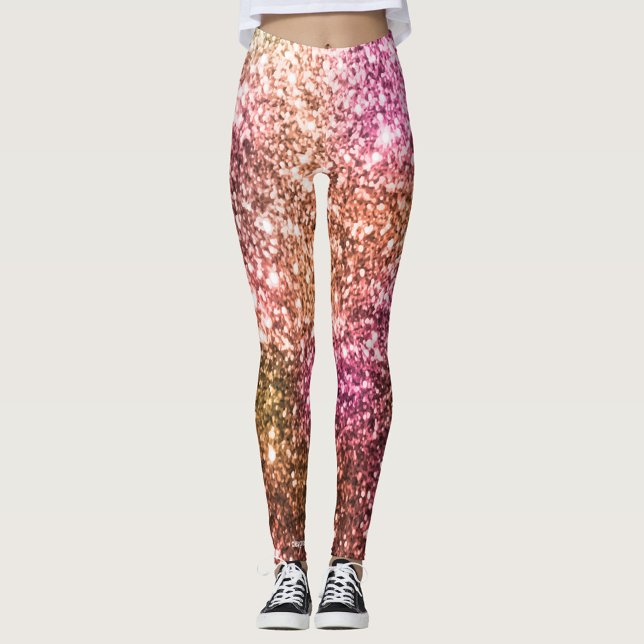 Leggings Rose brillant (These leggings won't lose their shape so get comfy and look cool with your own unique pair.)