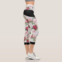Leggings Rose - Capri (leicht grau)
