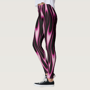 Leggings Rose flamboyant
