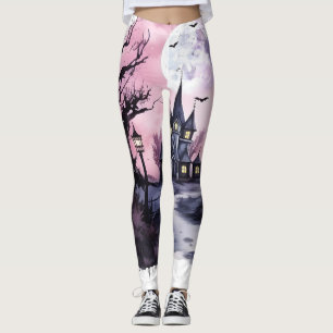 Leggings rose halloween
