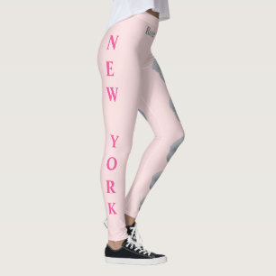 Leggings Rose New York State Flower (Le Rose)