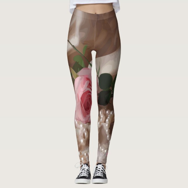 Leggings Rose Silken (Devant)