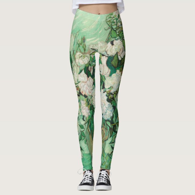 Leggings Rose - Vincent van Gogh (Devant)