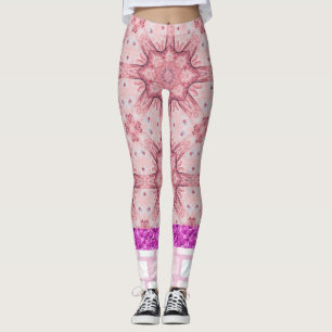 Leggings roses