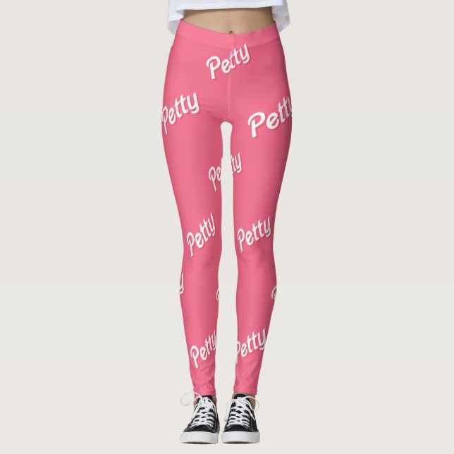 leggings roses (Devant)