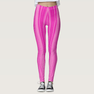 Leggings roses à Barbe Personnalisés