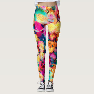 Leggings Roses éblouissants