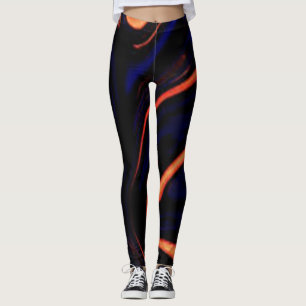 Leggings Rouge bleu marron couleur cool simple Moderne Rose