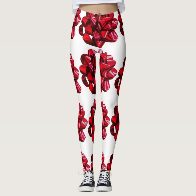 LEGGINGS ROUGE BOW LEGINGS (Devant)