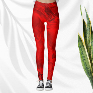 Leggings Rouge marbre