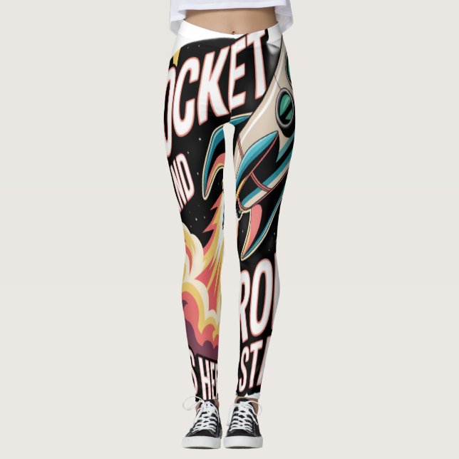 Leggings Roulis de fusée  (Devant)