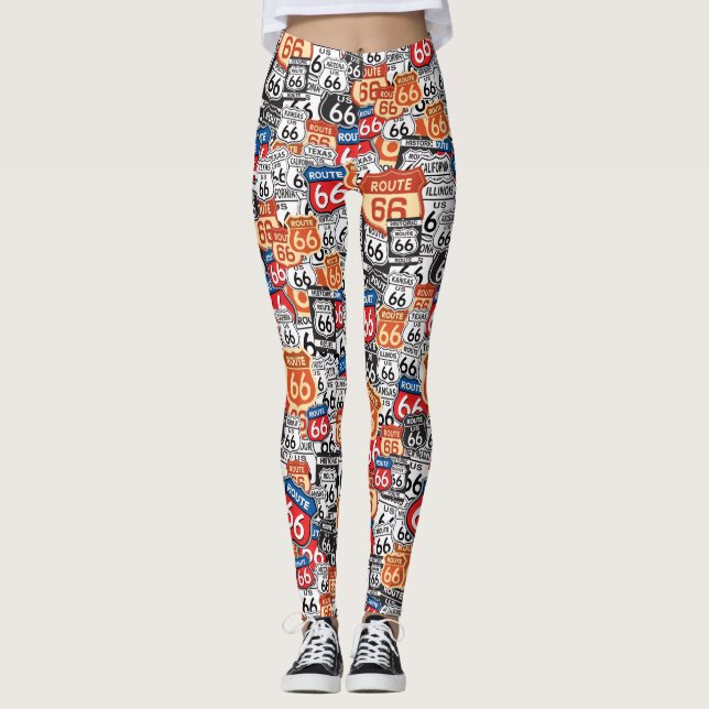 Leggings Route 66 (Devant)