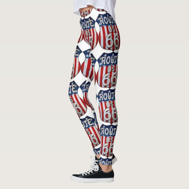 LEGGINGS "ROUTE 66 GALERIES" (Gauche)