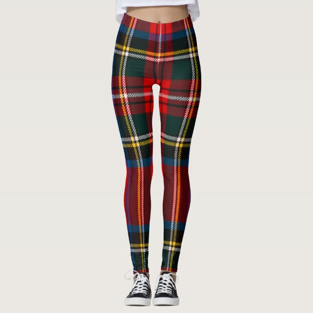 Leggings Royal Stewart Scottish Tartan (Devant)