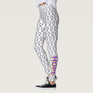 Leggings Ruban de sensibilisation au cancer de la vessie Le