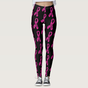 Leggings Ruban déchiré / Badass...Légumineuses du cancer du