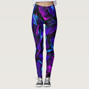 Leggings Rue Graffiti Abstraite