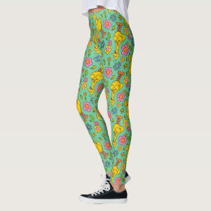 Leggings Rue Sésame   Big Bird & Little Bird Motif