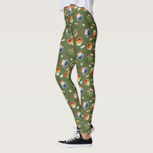Leggings Rue Sésame   Camping Est S'more Amusant Avec Les A