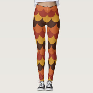 Leggings Rustique Thanksgiving Holiday Automne Automne Colo