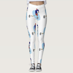 LEGGINGS SAD HOCKEY PUCK