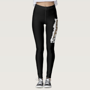Leggings Saison de l'écrevisse blanchie Ébullition de l'écr