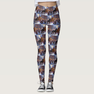 Leggings Saison de Noël Cocker Spaniel