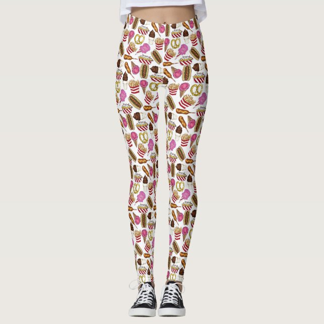 Leggings Salon d'Etat Carnaval Nachos Cotton Candy (Devant)