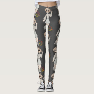 Leggings Salut fille bébé mignonne dessin