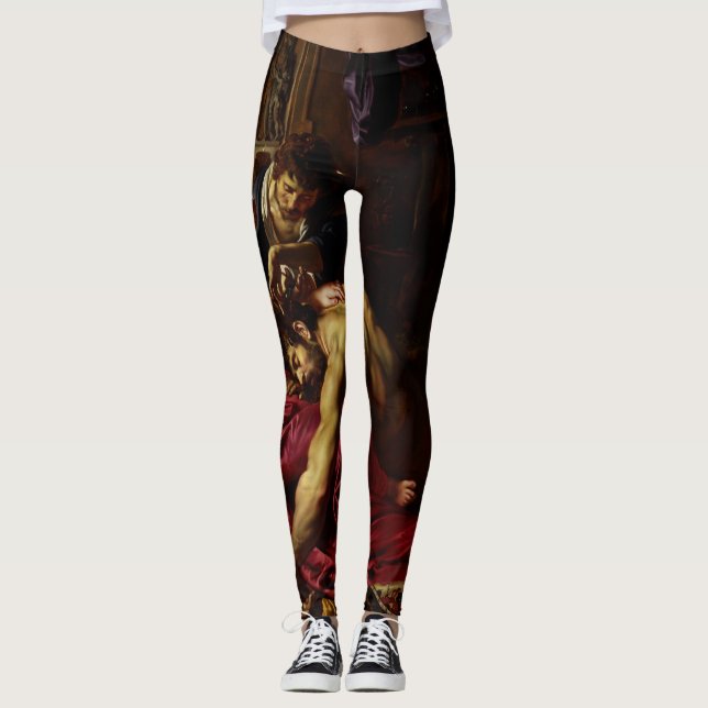 Leggings Samson et Delilah par Peter Paul Rubens (Devant)