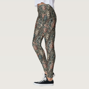 Leggings Sang Ombres Rituel - Gothique victorien