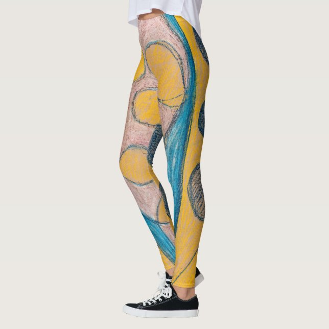 Leggings Sans titre, 1908 par Hilma af Klint (Gauche)