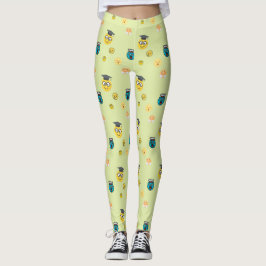 Leggings Savant drôle, émoticônes paniquées