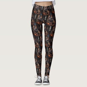 Leggings Scandale d'Halloween Citrouille